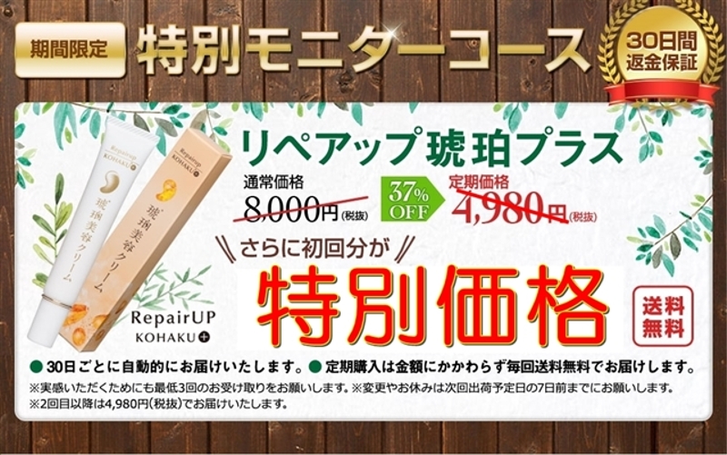 リペアップ琥珀プラス情報サイト